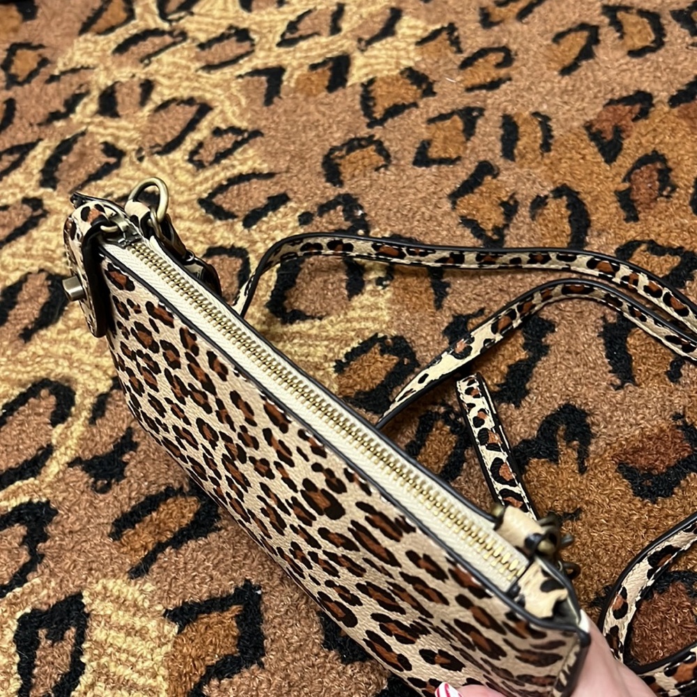 Leopard Print Wristlet - image 3